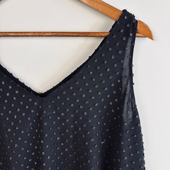 Lane Bryant Clip Dot Double Layer Swing Tank Size 16 - Picture 1 of 3